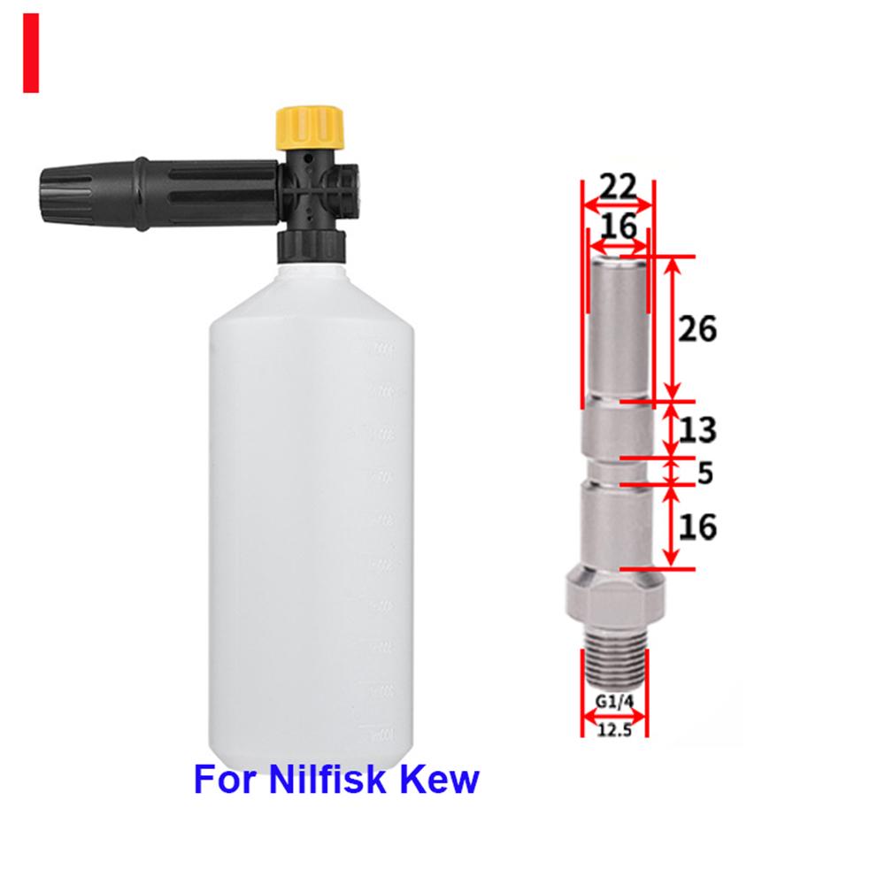 High Pressure WasherSnow Foam Lance Car Foam Wash Foam Nozzle Foam Cannon Foam Generator for Daewoo Hammer Karcher Huter Makita