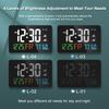 Tuya WiFi Desktop Clock Calendar Intelligent Thermometer Hygrometer with Digital LED Display Support WIFI Auto-Calibration Tools
