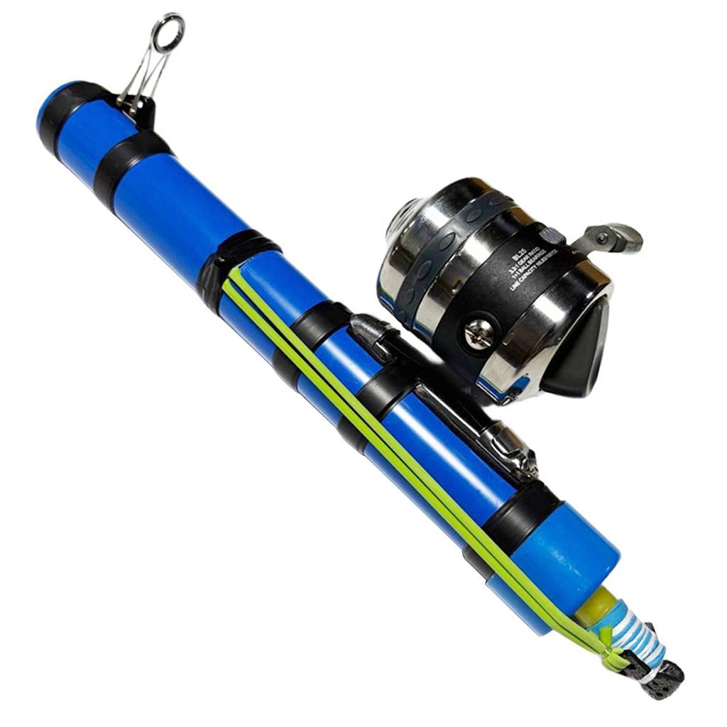 Precise Launching Lure Rods with Reel Compact Fishing Rod Holder Fish Bait Launching Equipment Outdoor Fishing Bait Feeder