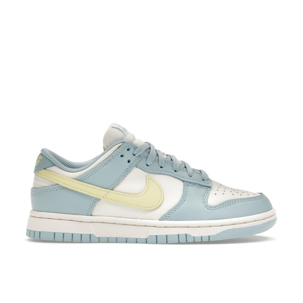 Nike Dunk Low Ocean Bliss Damen Sneaker Weiß Sail Citron-Tint DD1503-123