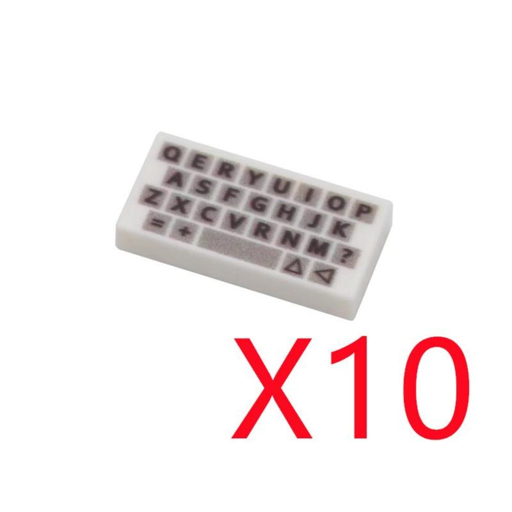 City Building Blocks Accessories Dashboard Audio Computer Control Center Radar Keyboard Mobile Phone Model Mini Brick Toy R054