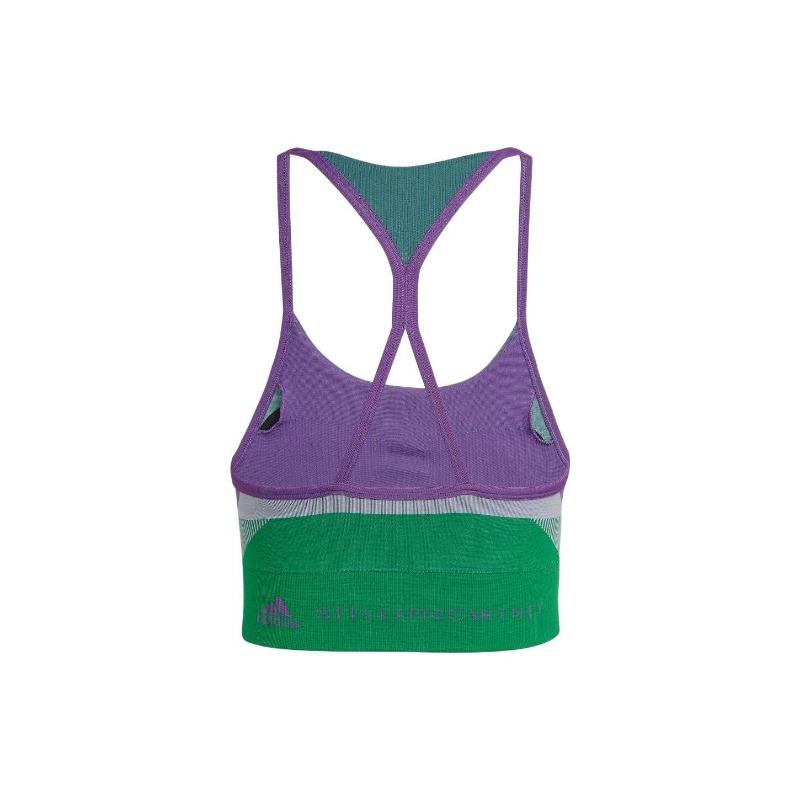 adidas By Stella McCartney Truestrength Design Costurado Sutiã Esportivo de Tricô Sutiã Esportivo Feminino Multicolor HG1417