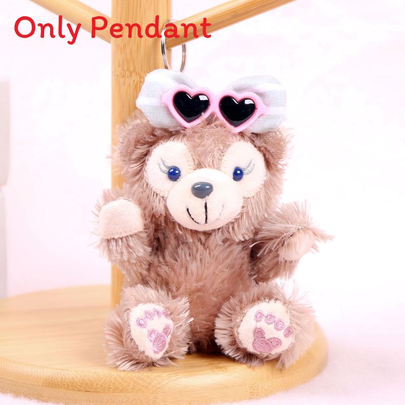 Cute Shelliemay Sitting Position Sunglasses Plush Toy Doll Pendant Keychain For Bag Decoration And Collectors Gift