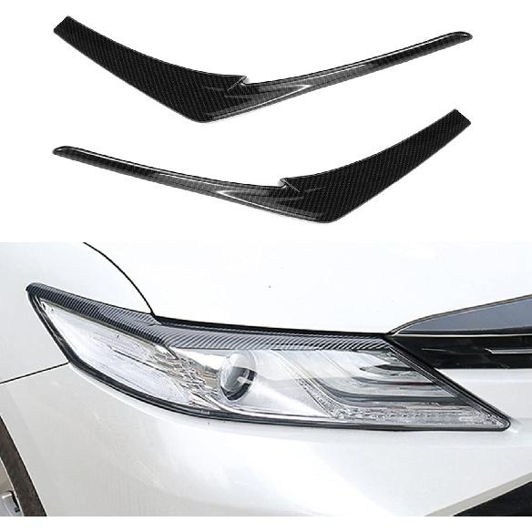 Tail Light Lamp Cover Guard Trim 4Pcs Tail Light Frame Bezels Decoration Compatible with Toyota Camry 2024 2023 2022 2021 2020 2019 2018 Accessories