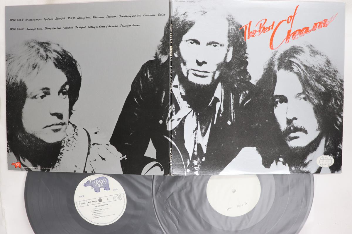 Виниловая пластинка CREAM  Best Of Cream MW8663PROMO RSO 1978 Япония Рок Б/у