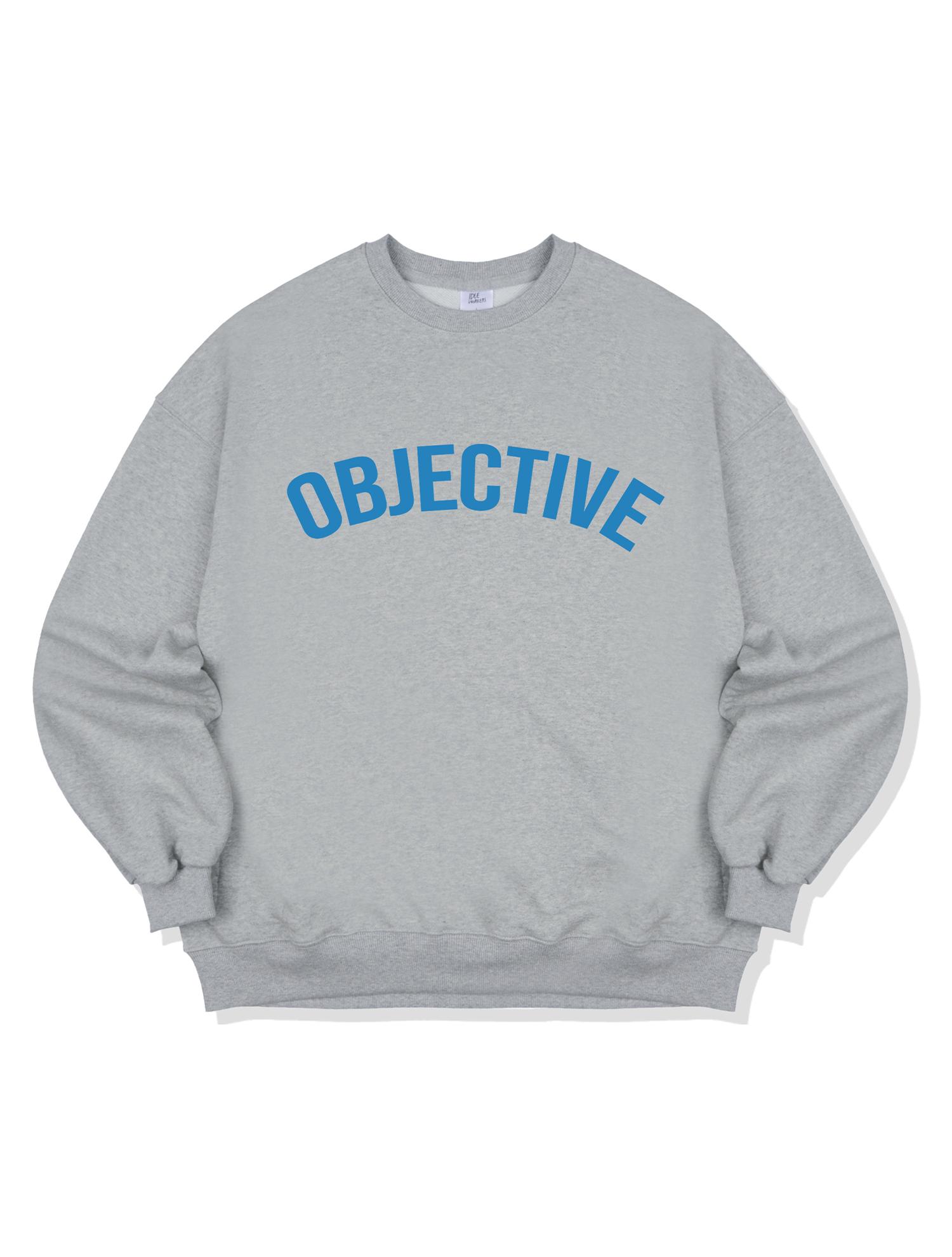 Idle Workers Id Premium Objective Sweatshirt_Gray L