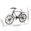 Iron Art Model,Vintage, Ornament,Sculpture,Miniature,Metal Bike Statue,Ironwork Figurine for