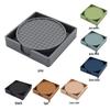 Silicone Round Drink Coaster - Heat-Resistant, Non-Slip Pad for Cups