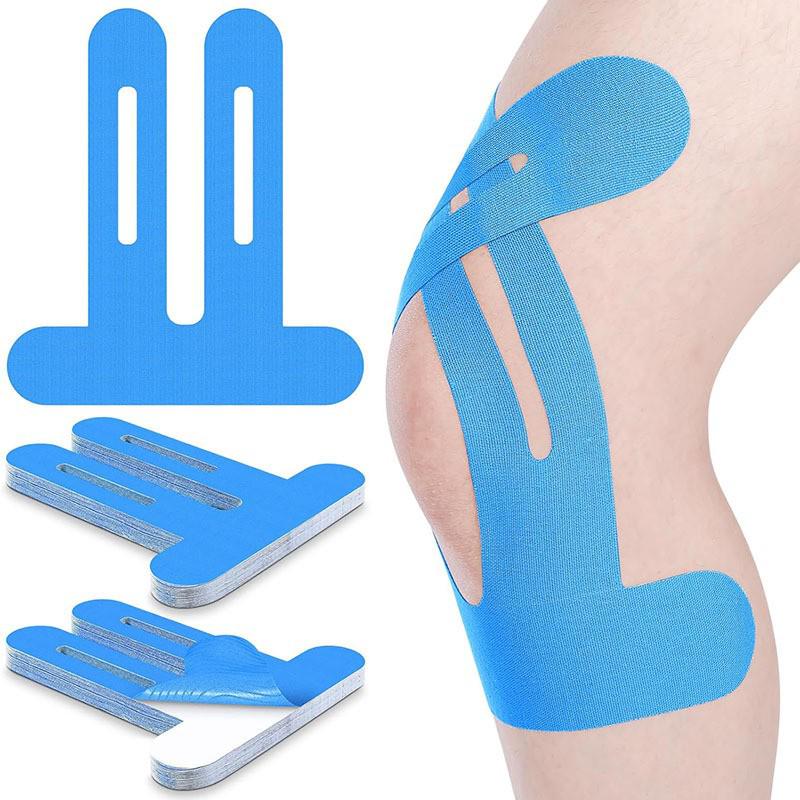 

Elastic Sports Knee & Ankle Kinesiology Tape - Pre-cut Muscle Support Strip 22×25cm
