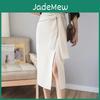 Medium Bandage Length Fashion Summer Office Skirt Slim One Step Split Sexy Work Wear Skirts