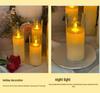 Acrylic LED Candle Light with Swaying Flame and Cup