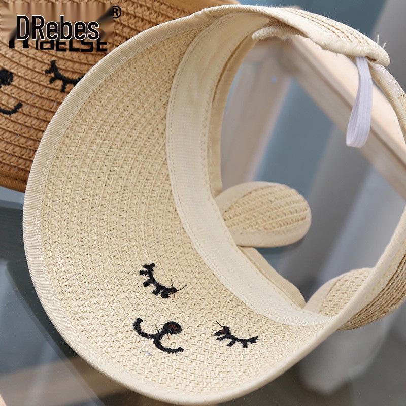 Children's Spring and Summer Sun Hat with Adorable Rabbit Ears - Cute, Cartoon Design for Boys and Girls, Offering UV Protection.