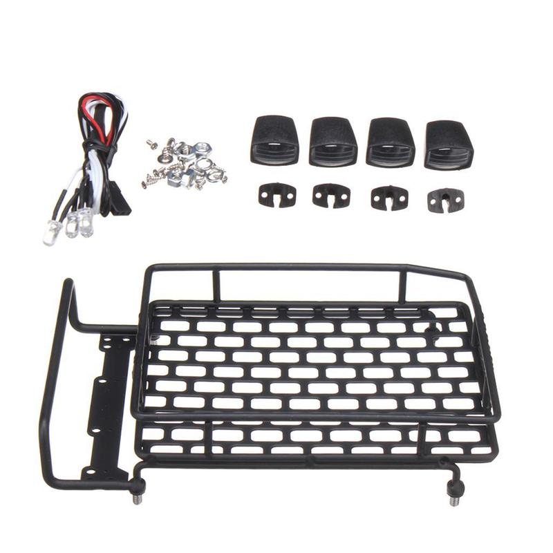 Car Roof Rack Large Size Roof Rack Luggage Carrier with 4 LED Light