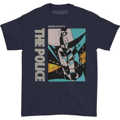 The Police Unisex Adult Message In A Bottle Cotton T-Shirt
