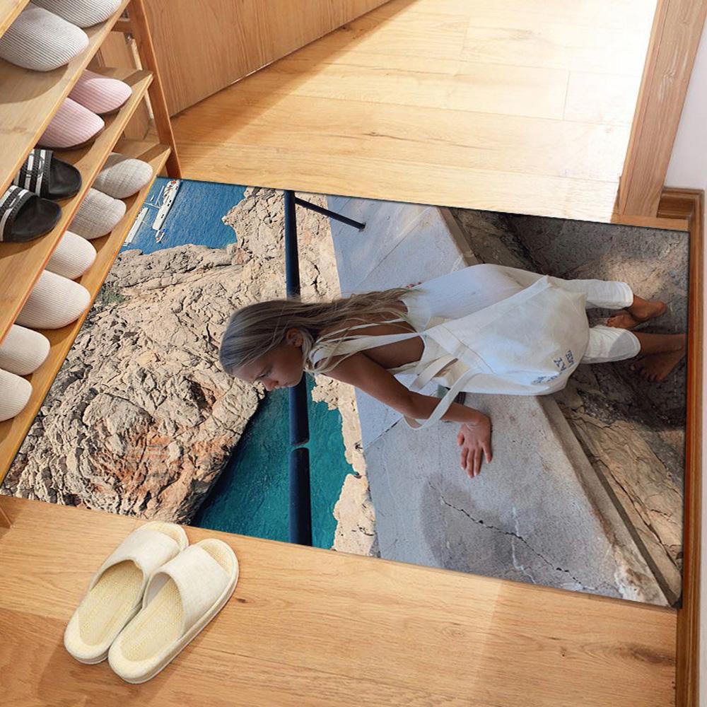 Customize Photo Customize Picture Area Rug Perfect for Kitchen Living Rooms Hallway Decorate Room Anti-slip Rug Office Home Decor