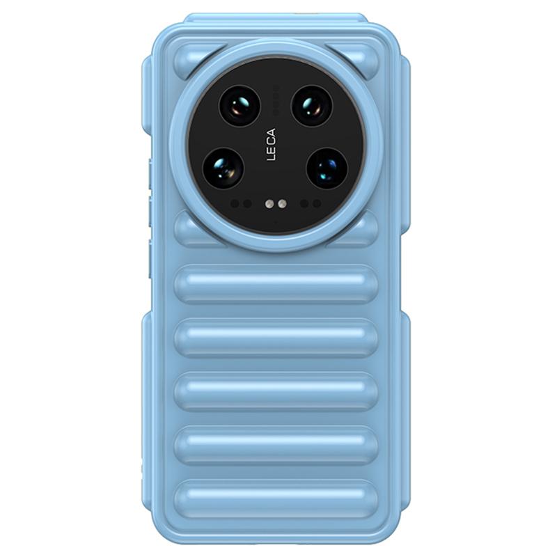

Capsule Series for Xiaomi 14 Ultra Slim-Fit TPU Phone Case Anti-Collision Cover Blue