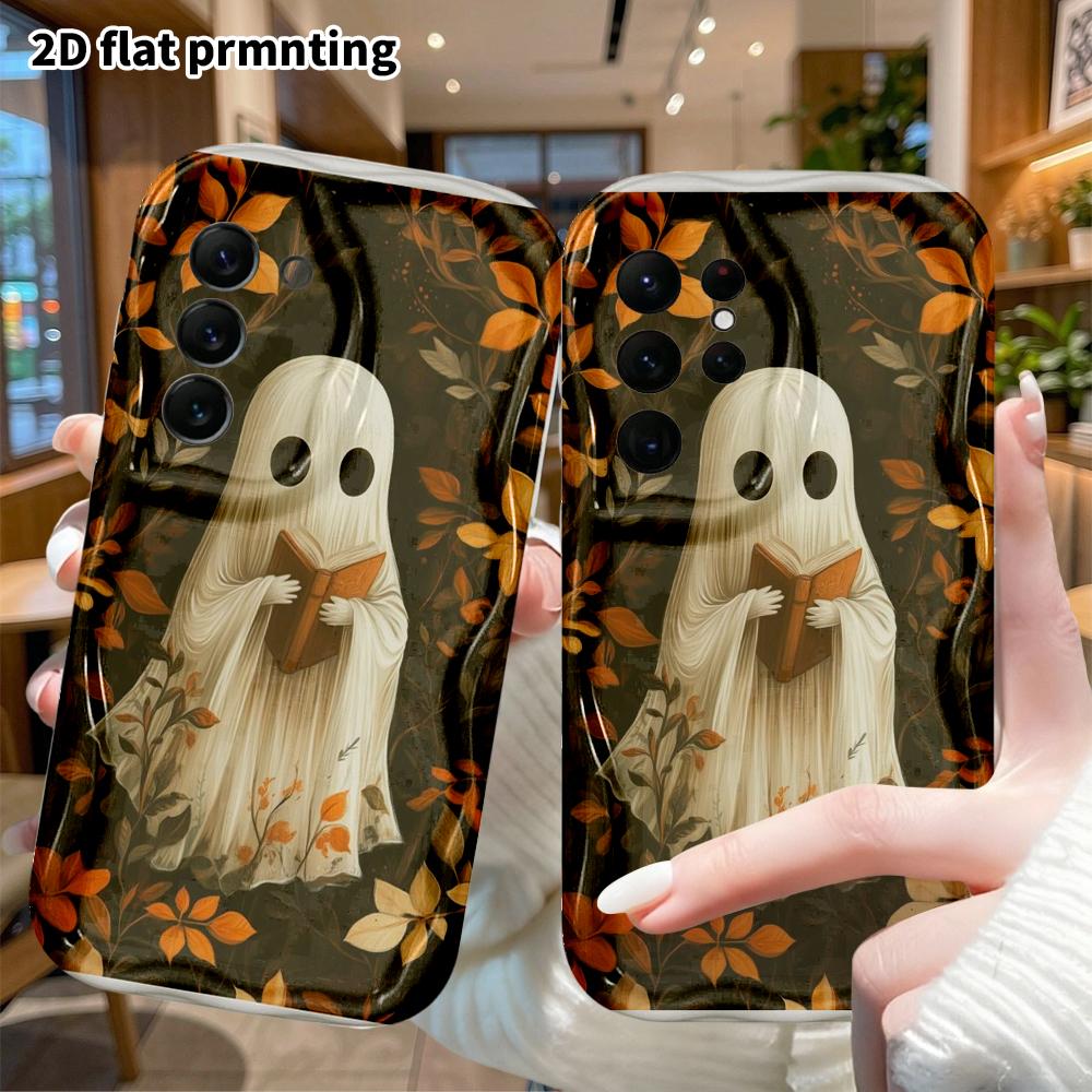 Phone case: 2D flat, suitable for Samsung Galaxy A34 A35 M05 M06 S20 S22 S21 FE Plus 5G protective case, big black round eyes, perfect holiday gift fo