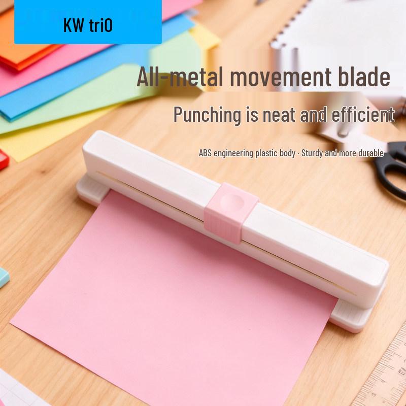KedeYou 9932K 30-Hole Heart Punch for A4 Loose-Leaf Paper
