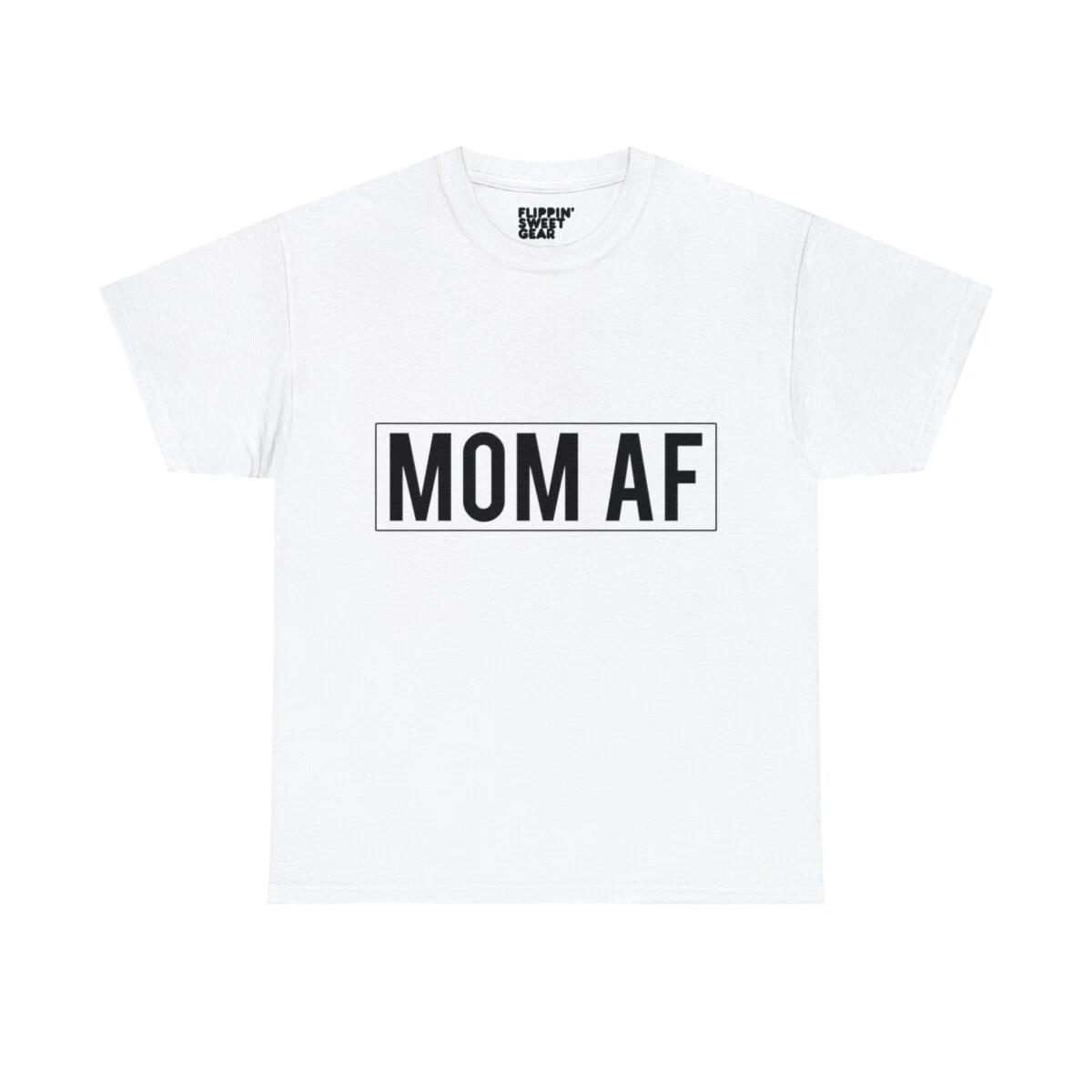Mom AF Graphic Tee Shirt S