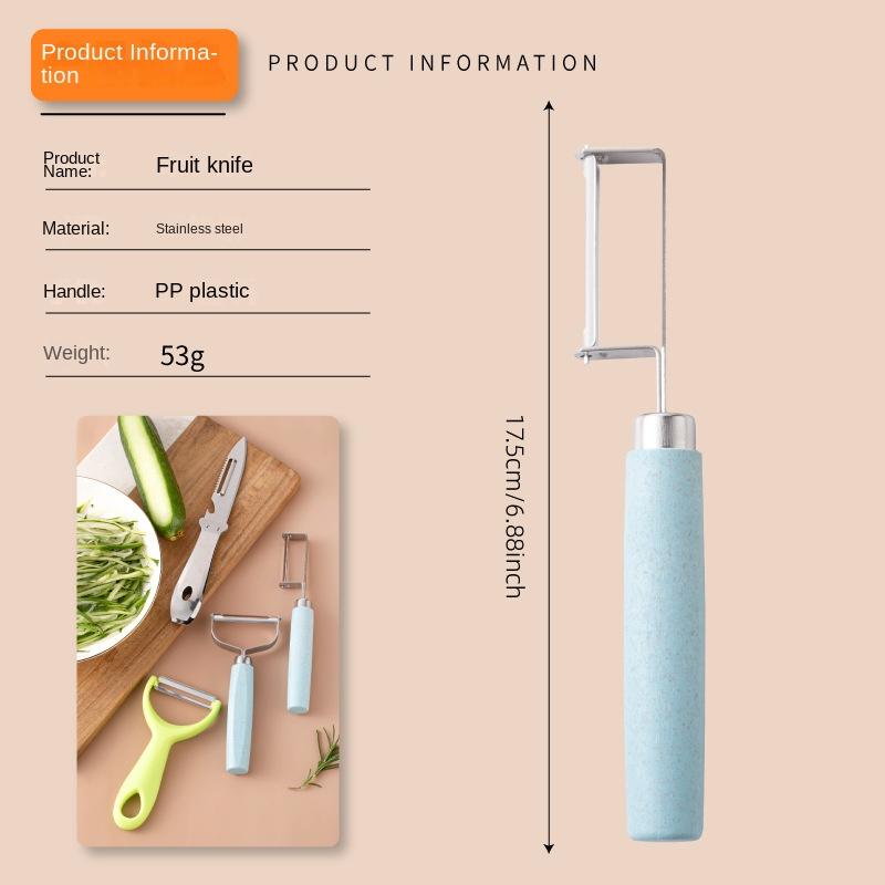 Stainless steel peeler, new multi-functional potato scraper, melon planer, fruit and vegetable stainless steel melon planer