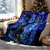 Avatar Pattern Blanket for Home Decoration, Bed, Sofa, Car Travel, Camping, Suitable for All Seasons, Birthday Christmas Gift