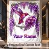 Owl Birds (130) Theme Custom Tapestry Personalized Custom Name Text Wall Hanging Tapestry Home Decor Background Cloth