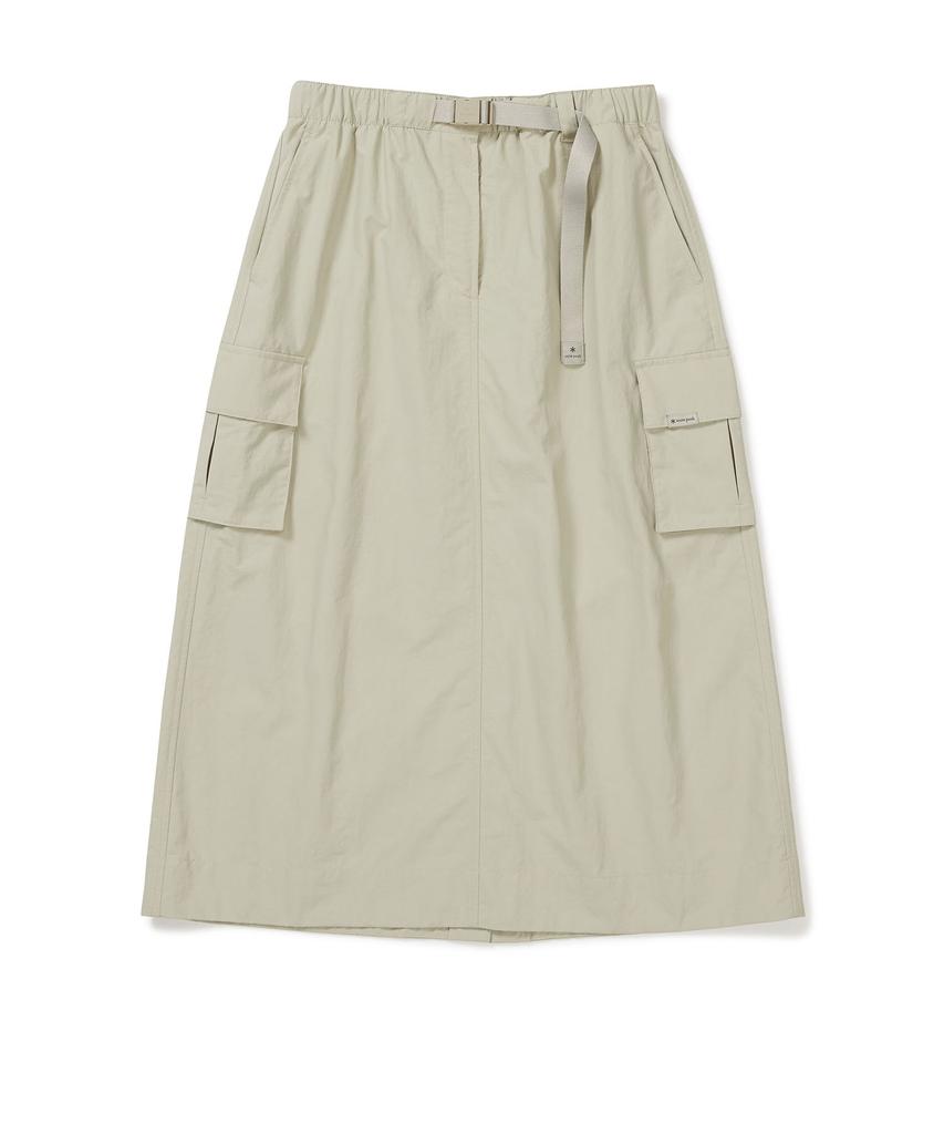 SNOWPEAK APPAREL Cample Women'S Cargo Skirt (S24Fwcsk17) Light Beige