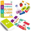58PCS ABC Alphabet Flashcards Montessori Early Education Toys Baby  Shapes Animals Learning Cards Games Puzzles For Kids Gifts
