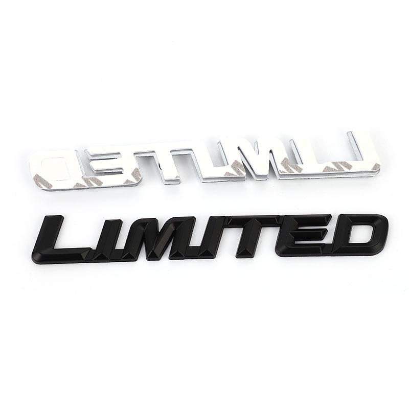3D Metal Car Sticker Limited Edition Emblem Badge Decal