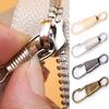 10Pcs Zipper Slider Metal Small Clasp Repair Kit Replacement for Broken Buckles Zippers Puller Head Suitcase Zipper Pull Tab
