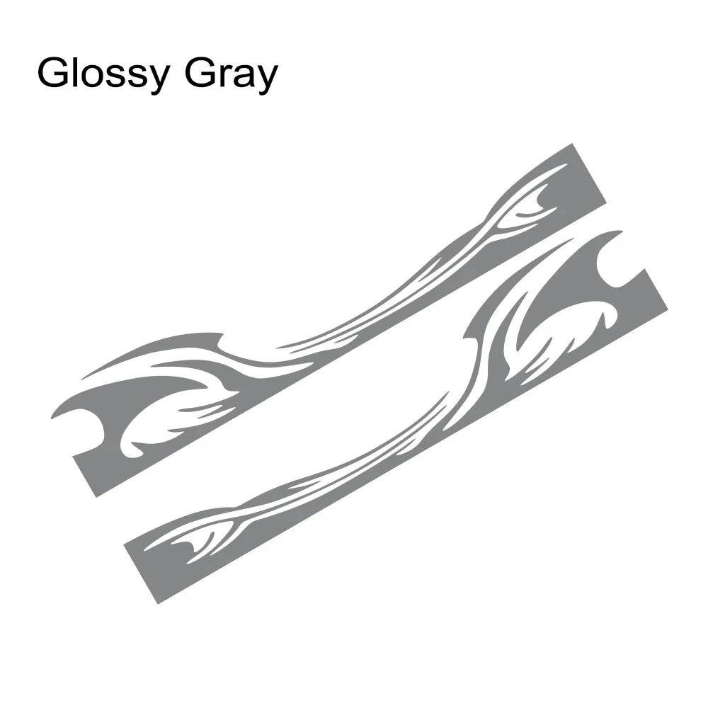 2PCS Wave Graphic Car Body Side Stickers Racing Sports Stripes Vinyl Decals Waterproof Car DIY Decoration Stickers Accessories