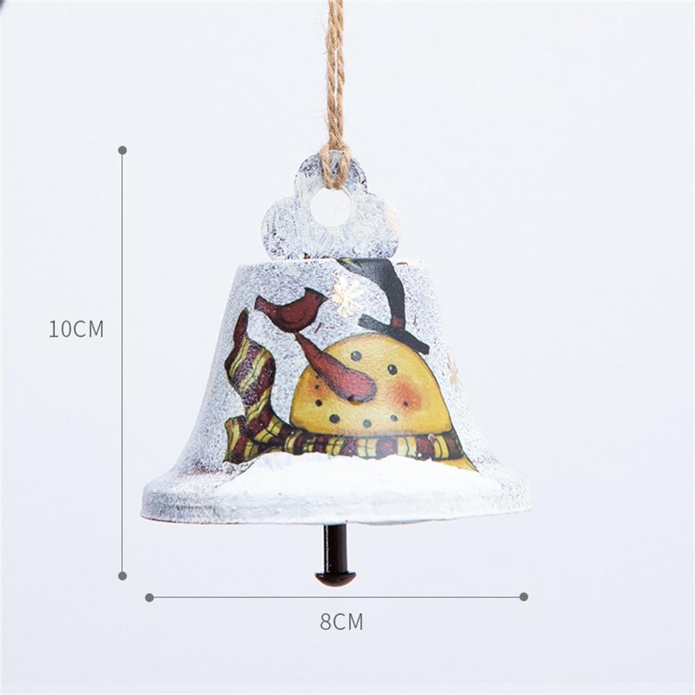 

Christmas Bell Hanging Santa Bell Jingling Bell Lightweight For Gift-Giving Office Decor Holiday Decor L