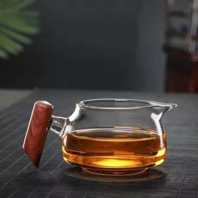 Gongfu Tee Glas Kanne zum Teilen mit Filter