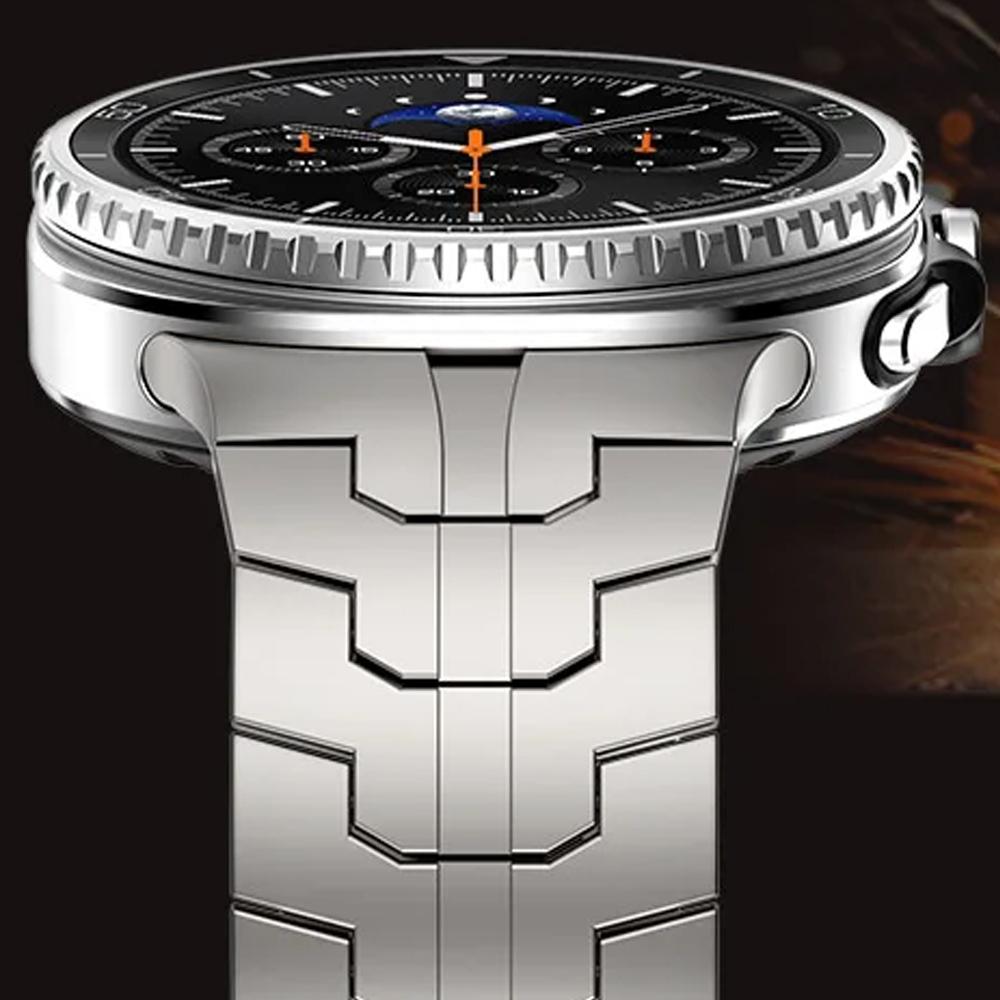 Stainless Steel Strap for Samsung Galaxy Watch 8 44mm 40mm 8 Classic 46mm Luxury Metal Band for Galaxy Ultra 2025 2024 Bracelet
