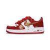 Air Force 1 Newlywed Joyful Celebration Slip Resistant Abrasion Resistant Low Top Skateboard Shoes Unisex Red CW2288-111(Team1176-)