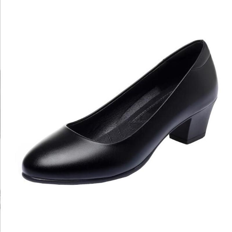 Fashion New Women's Pumps Soft Sole Comfortable Non-slip Women's Single Shoes Mother Shoes Fashion Woman Office Work Shoes