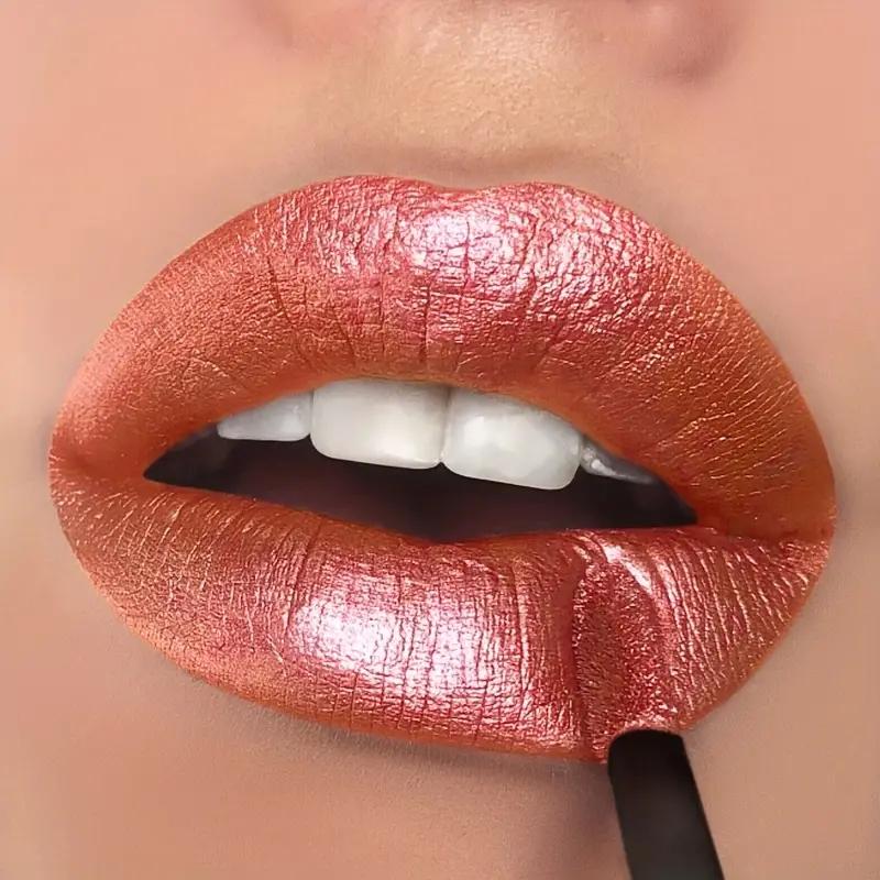 Brillo labial hidratante de lujo con brillo de bayas y brillo de diamante, lápiz labial hidratante de larga duración y altamente pigmentado para todo tipo de piel