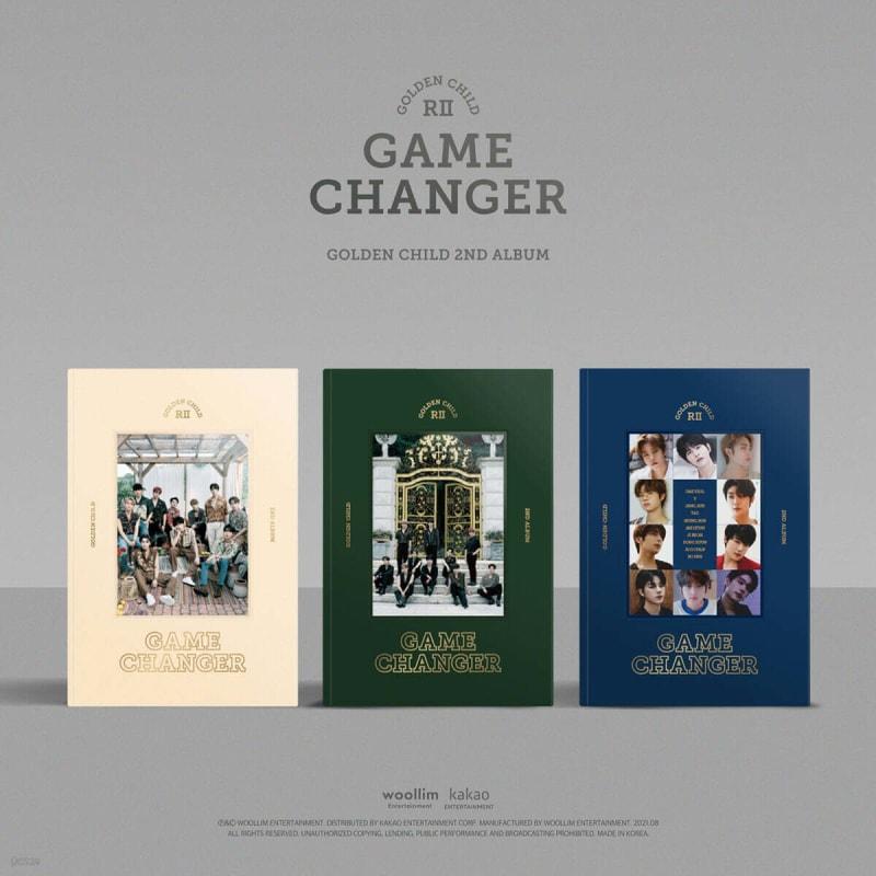 

Golden Child 2nd Album - Game Changer [A/B/C ver. Randomly Sent]