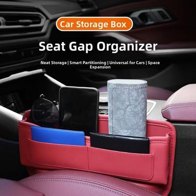 Large Capacity Car Seat Gap Organizer Universal Car Interior Storage Pocket  Driver Seat