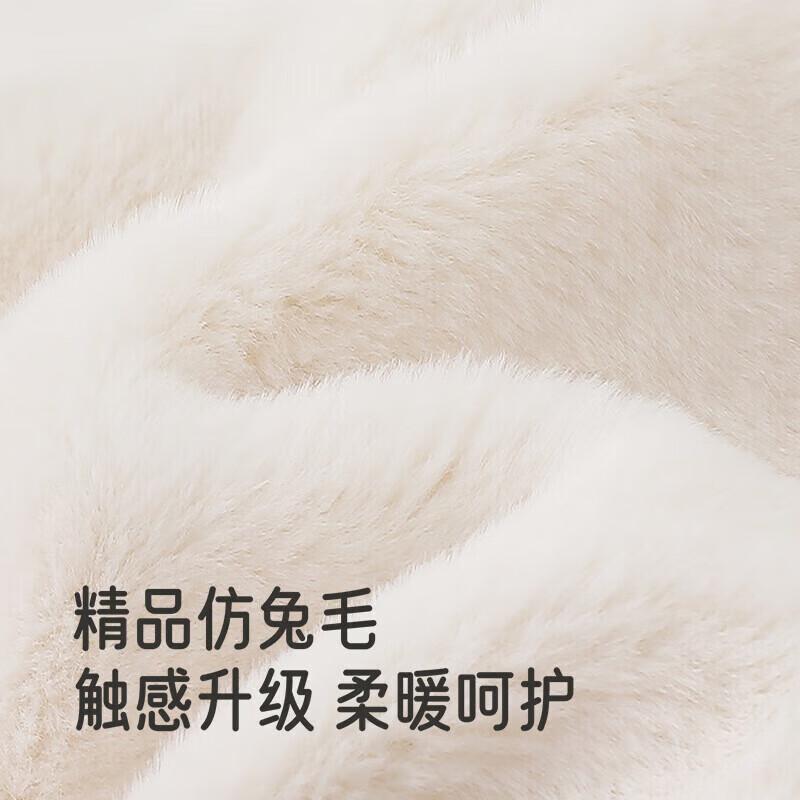 YEEHOO Baby Warm Plush Earflap Hat 44 (Head Circumference 42-44cm)