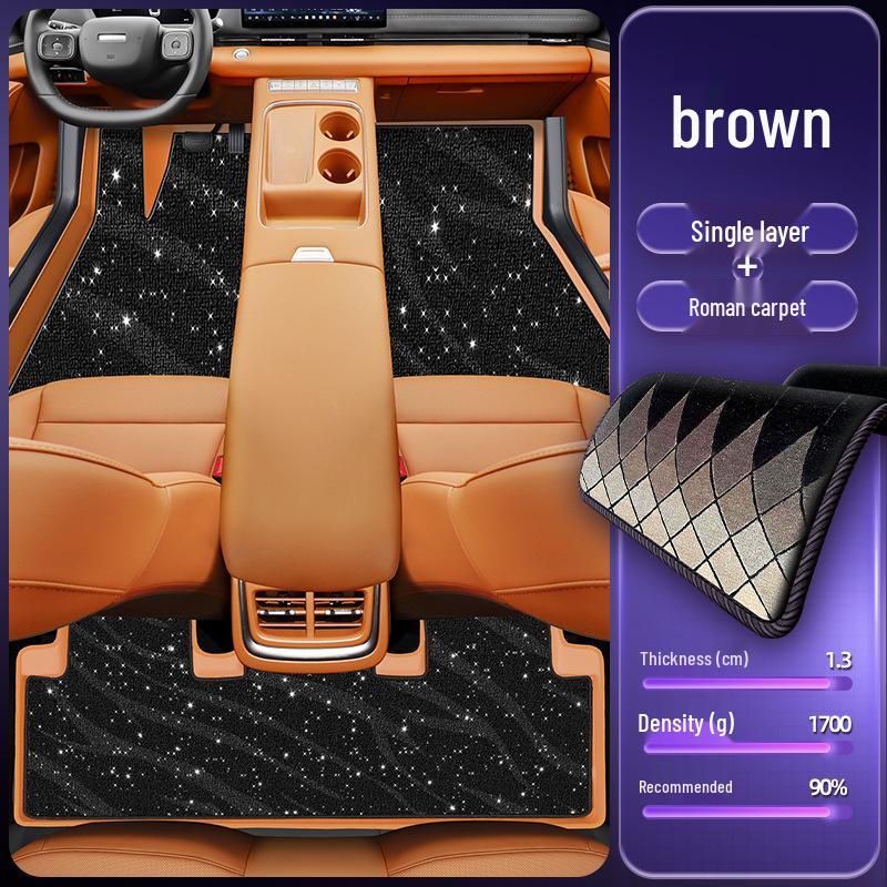 Eco-Friendly, Waterproof, Dustproof Double-Layer Floor Mats for Haval H6L - Car Interior Accessories