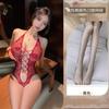 New Free Lace Neck Onesie Perspective Waist Tight Sexy Underwear Women's Temptation Is Empty