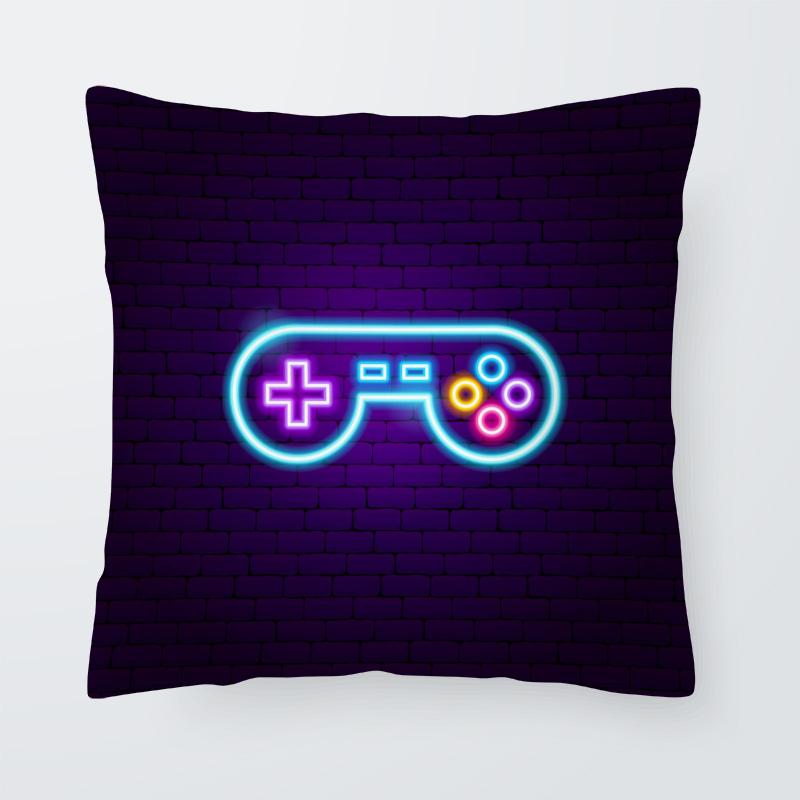 Super Hot Gaming Fan Video Game Pad Cushion Cover Decorative Pillowcase Living Room Sofa  Bed Cart Throw Pillow