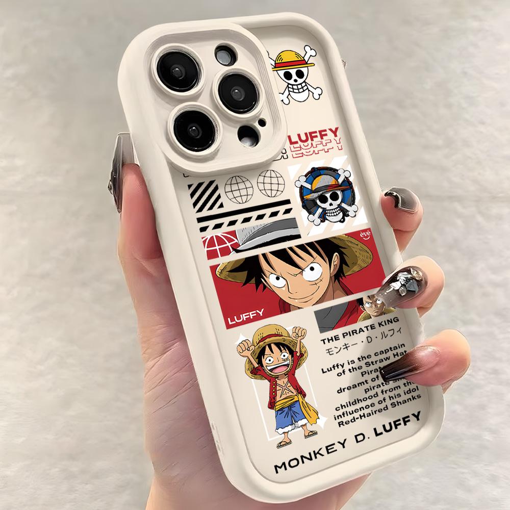 Ones Pieces Luffys Zoros Phone Case for iPhone 17e 17 16e 16 15 14 13 12 11 Air Pro Max Mini XR XS X 7 8 6 6s Plus Soft TPU
