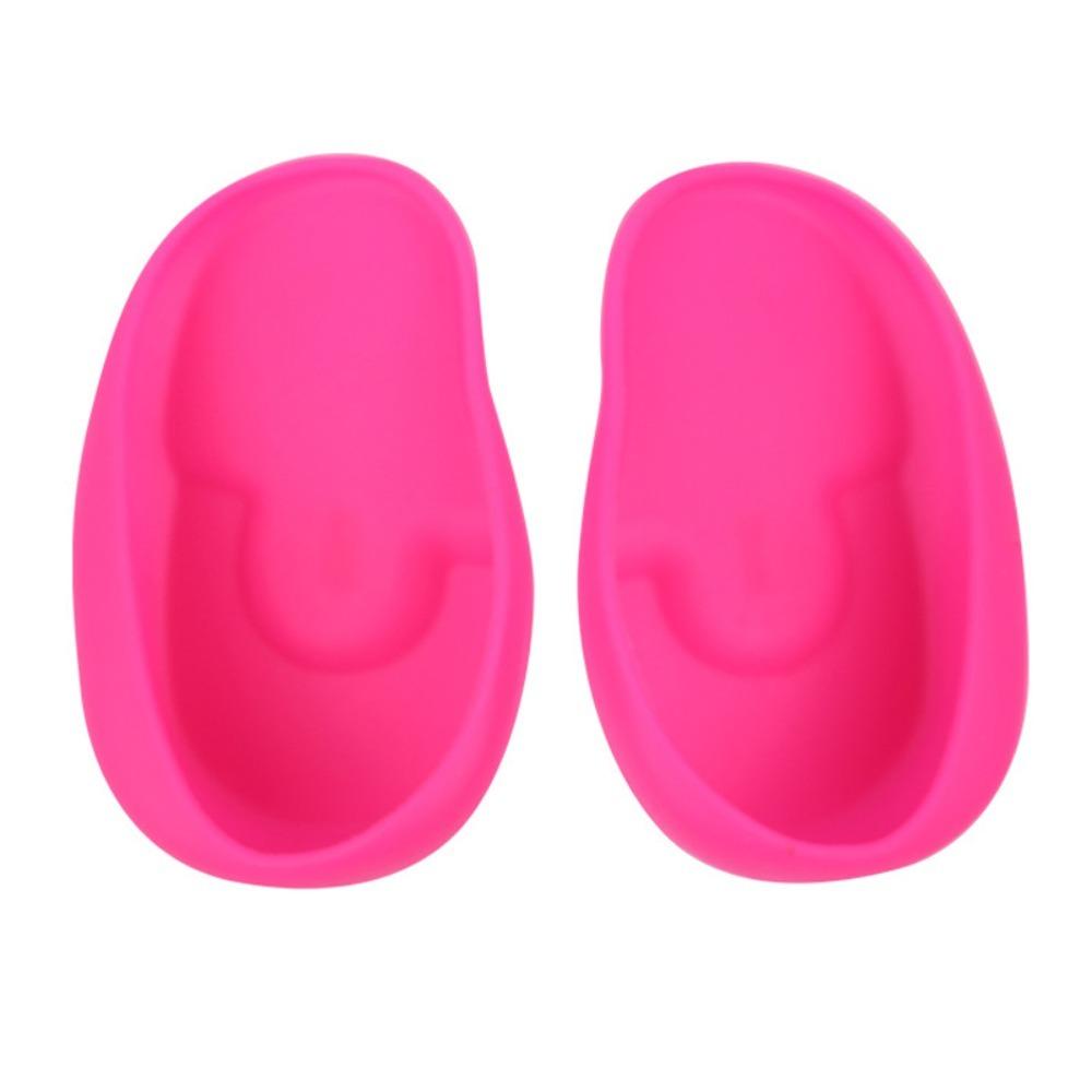 Wasserdichte Haarfarbe Ohrabdeckung Silikon-Ohrabdeckung Friseursalon Ohrenschützer Abdeckung