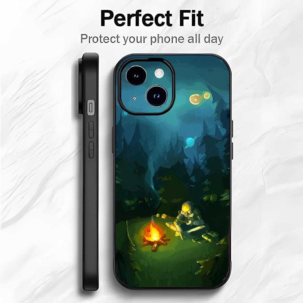 SciFi Exploration Game O-Outer Wilds Phone Case Phone Case Soft Packaging Lightweight For iPhone17 16 15 14 13ProMax