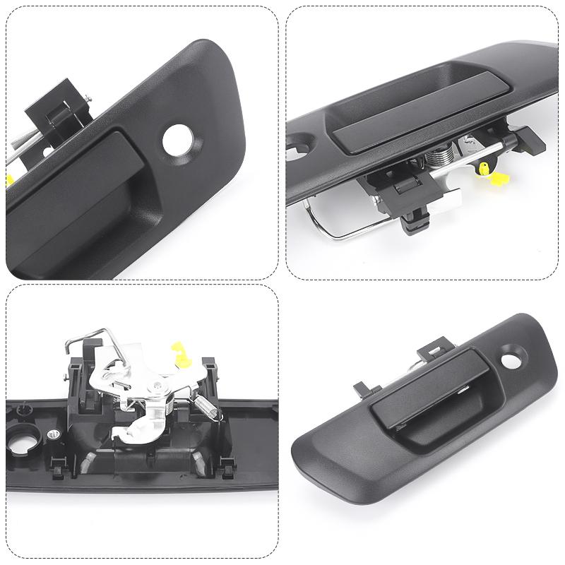 90606-4JG0B Tailgate Handle With Key Hole Car Rear Trunk Door Handle For Nissan Navara D23 NP300 2015- Frontier 2015-
