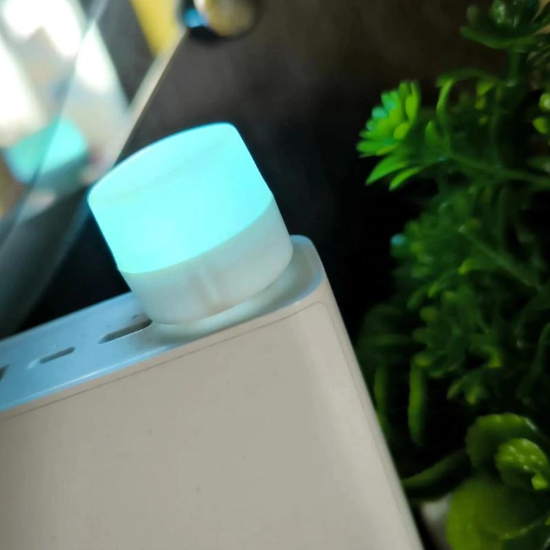 אור לילה LED צבעוני יצירתי, מנורת לילה ניידת USB, אידיאלי למסדרונות ולמדרגות