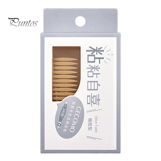 1 Box Natural Double Eyelid Tape Super Sticky Long-lasting Invisible Stickers for Realistic Eyelid Lifts Glue-free Eyelid Lifter Beauty Sticker