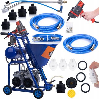 Machine à projeter l'enduit Blue Dragon BD57 – Débit 25L/Min 5700W 22MPA | Filtre à Air | Jeu de 3 Gicleurs (#30/#40/#50)